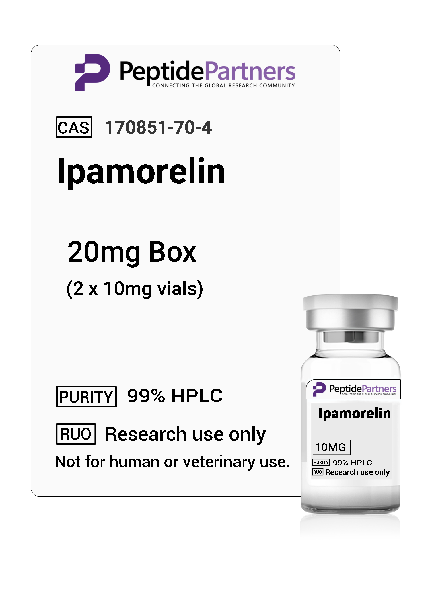Ipamorelin (10mg vials)